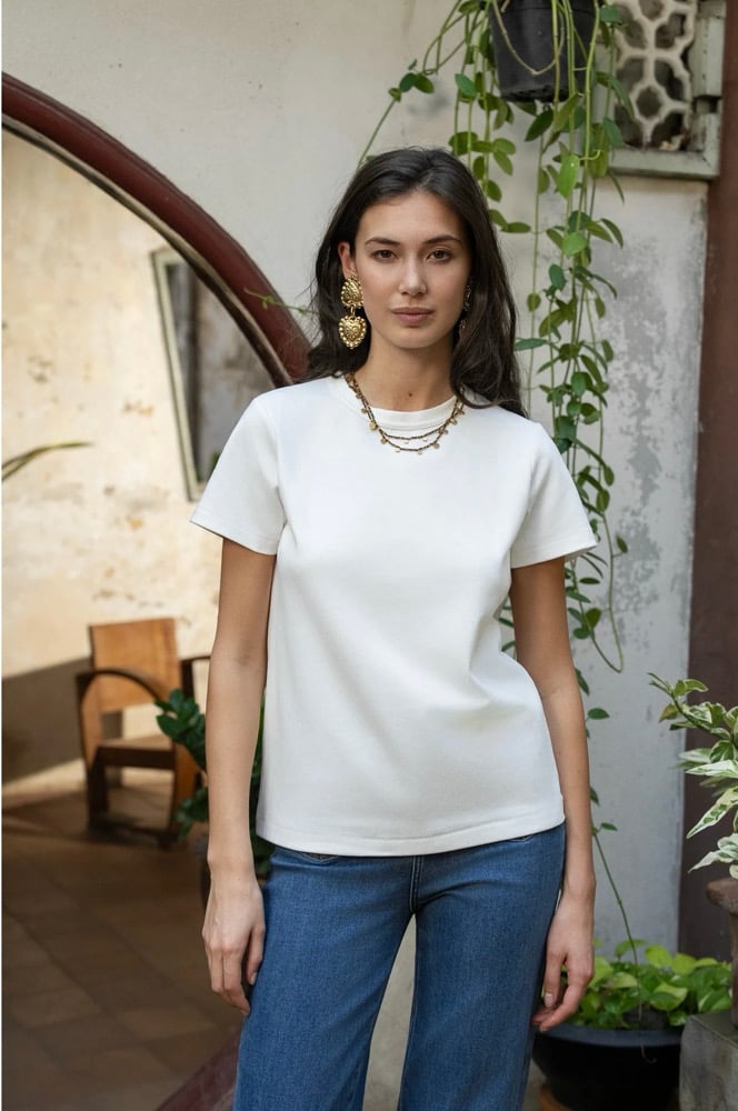 Image of T- Shirt BASIC Blanc