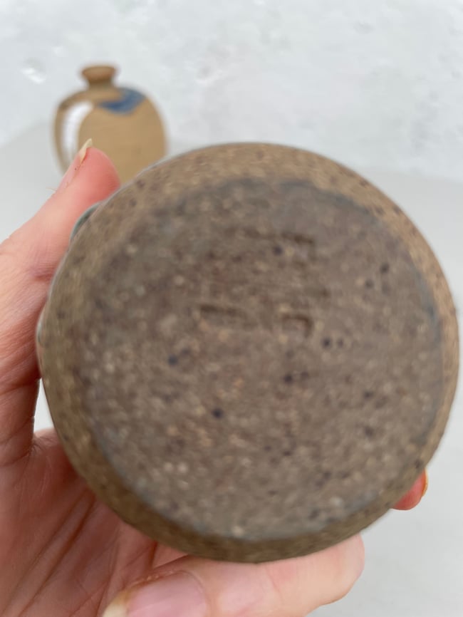 Irish art pottery bud vase