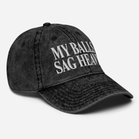 Image 5 of "My Balls Sag Heavy" Distressed Hat