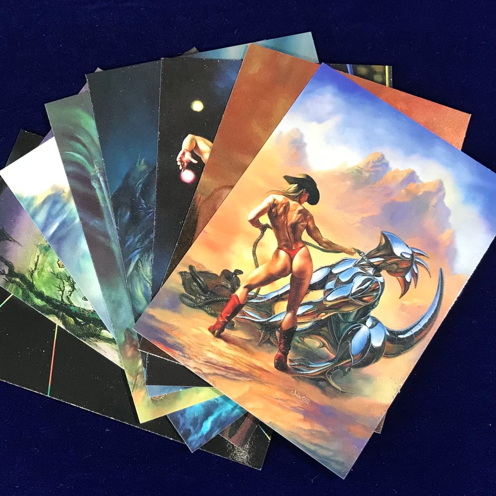 Julie Bell Trading Card Packs