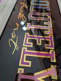 Image 3 of Absolutely - Gilded Glass piece. Free UK shipping 