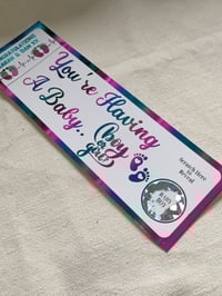 Image 2 of Baby Gender Reveal Scratch Card 