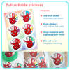 Zulius Pride Stickers sheet