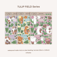 Image 1 of Tulip Field Sticker Sheet Series (3 Vers.)