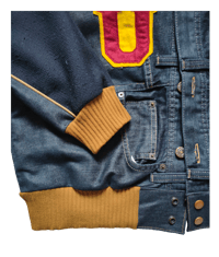 Image 4 of Fifty-fifty jacket - Original vintage bleu