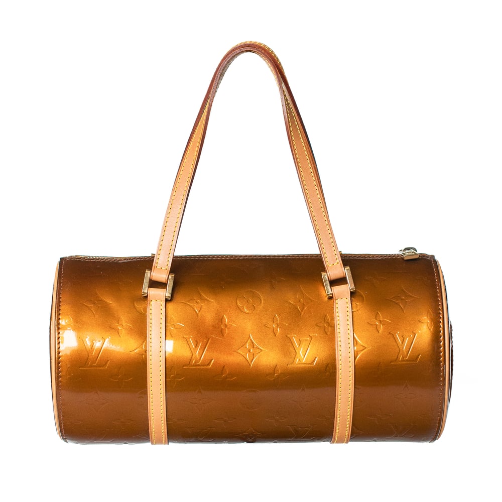 Image of Louis Vuitton 2001 Vernis Bedford Papillon Bag Bronze