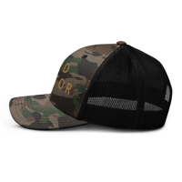 Image 4 of God Sector | Camouflage Trucker Hat