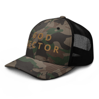 Image 5 of God Sector | Camouflage Trucker Hat