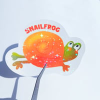 Snailfrog sticker