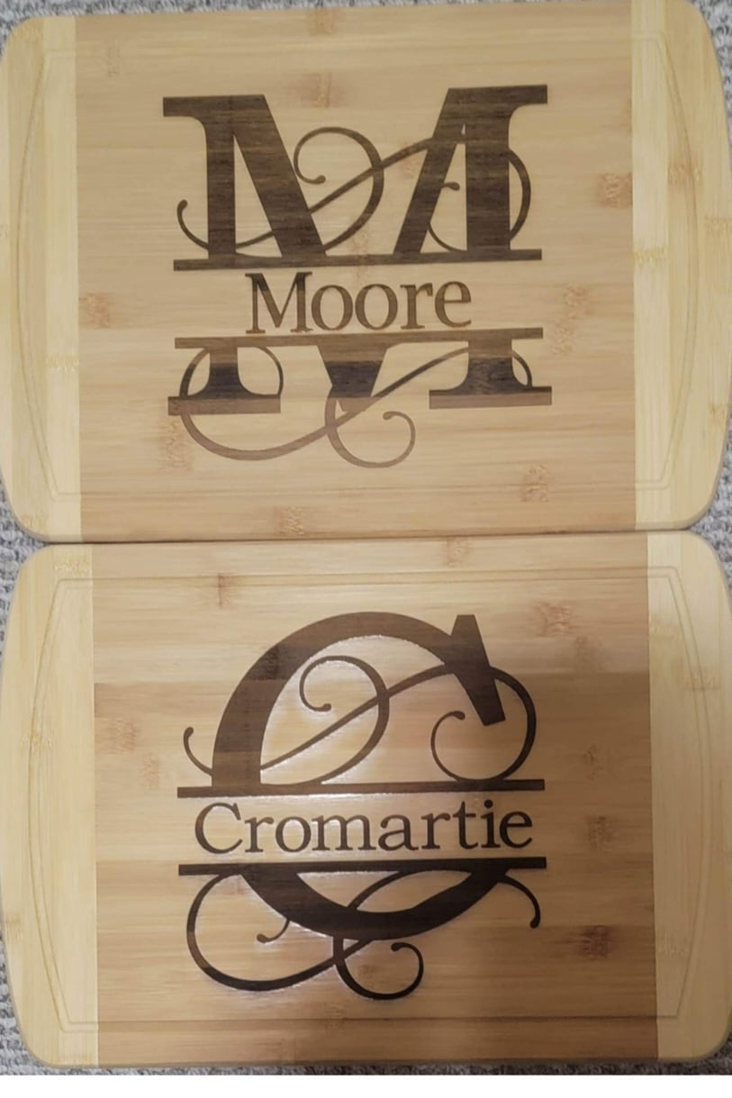 Image of Monogram Cutting Board 