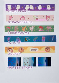 Image 3 of washi tape sample cards