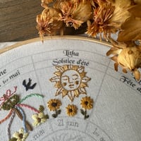 Image 1 of Patron de broderie Litha