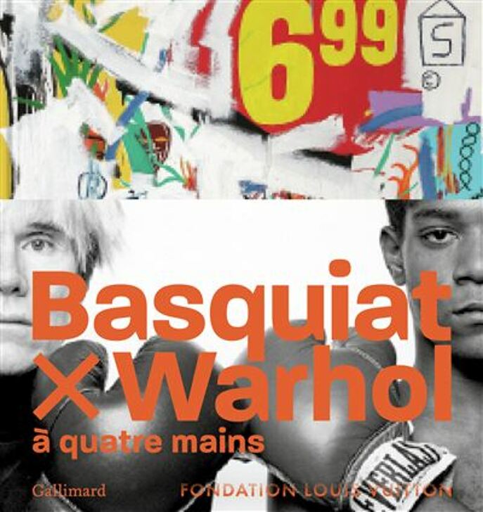 Jean-Michel BASQUIAT & Andy WARHOL 2023 Poster Pink - FONDATION LOUIS  VUITTON 