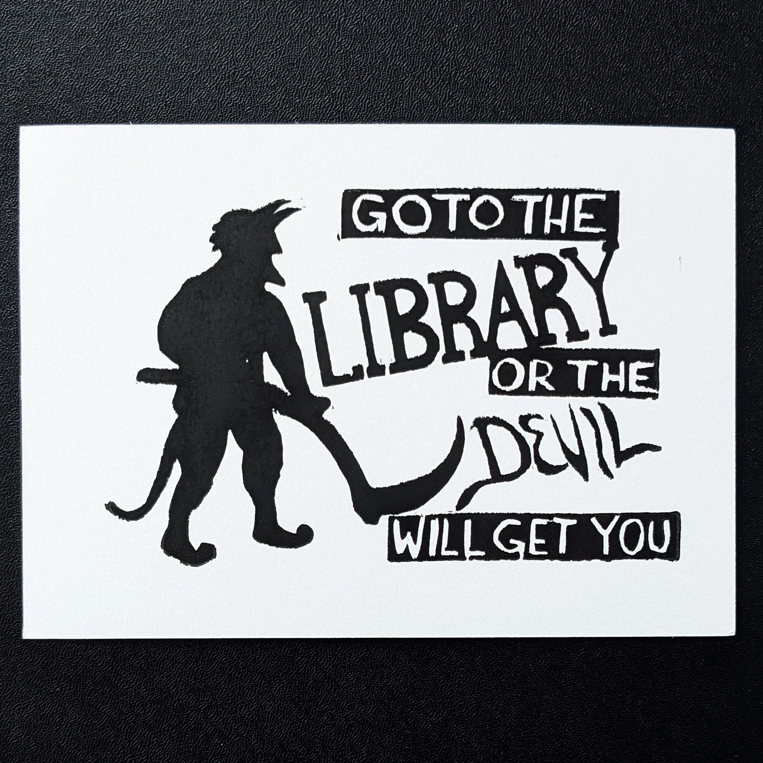 Go to the Library...