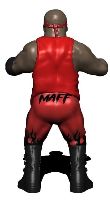 *PRE ORDER* WrestlePro “Live The Gimmick” Series 1 “BAYONNE BADASS” Dan Maff VERY LIMITED Image 3