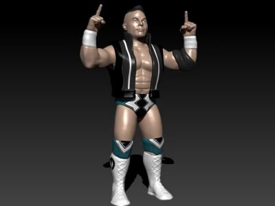 *PRE ORDER* WrestlePro “Live The Gimmick” Series 1 “Ace of Space” LSG VERY LIMITED Image 2