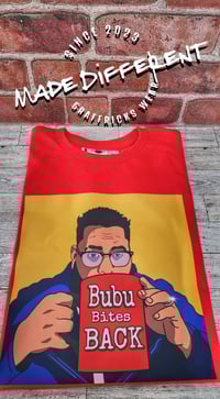 Image 1 of Bubu Bites Back GraffRicks Tee Bubu Red! 