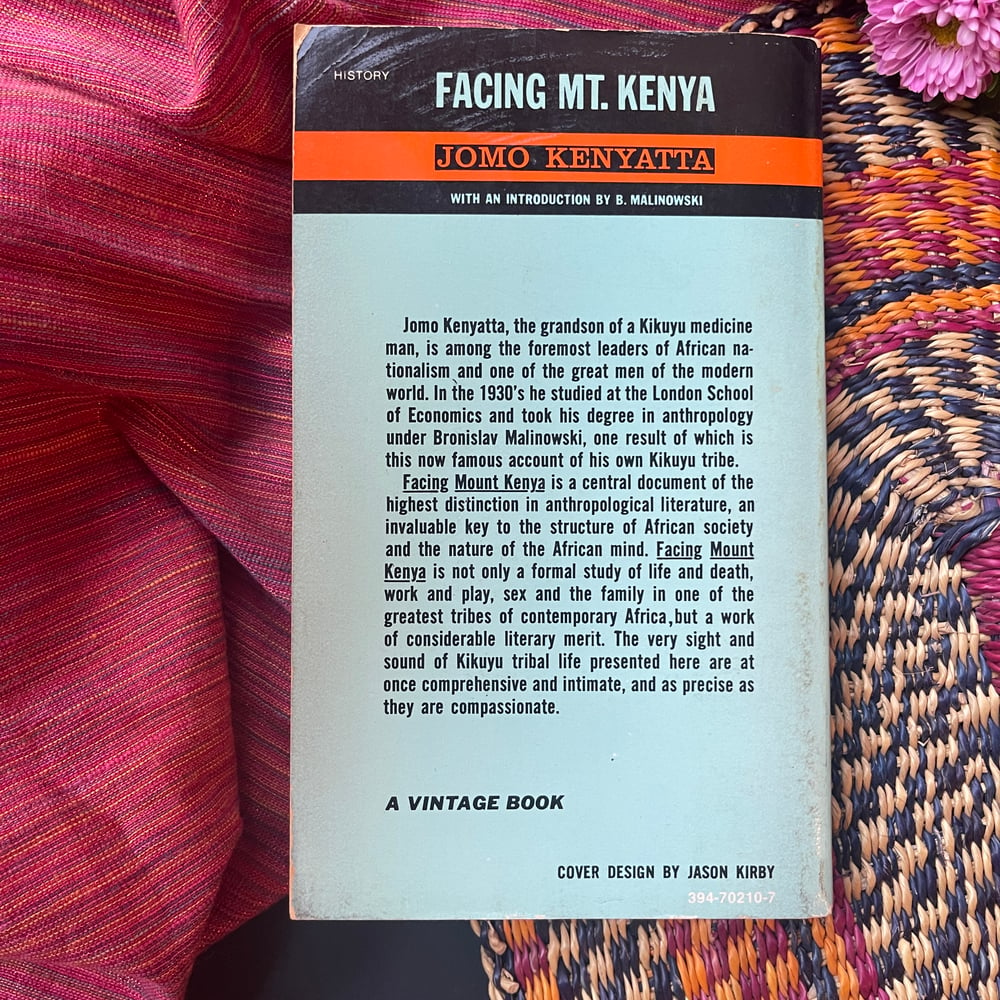 Facing Mount Kenya