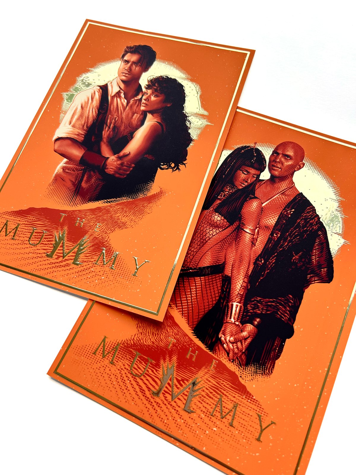 Image of Foil Mini Print - The Mummy Couples