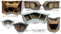 Image 1 of •	Corner Style Bins