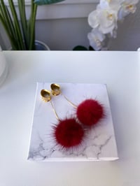Image 1 of Sea Urchin Poofs (Gold)