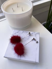 Image 2 of Sea Urchin Poofs (Silver)