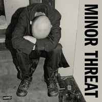 MINOR THREAT -S/T LP (SILVER/GREY VINYL)