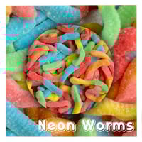 Neon Gummy Worms