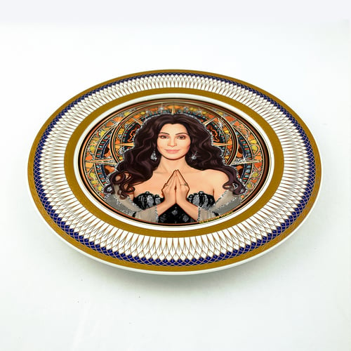 Image of Gypsies, Tramps & Thieves. Cher - Fine China Plate - #0774