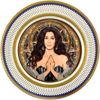 Image 1 of Gypsies, Tramps & Thieves. Cher - Fine China Plate - #0774