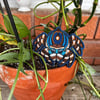 Peacock Spider Patch - 3.5 Inch Wide Iron on Back