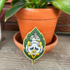 Honduran White Bat Embroidered Patch - 3.5 Inch tall Iron on Back