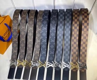 Image 1 of LV Canvas Belt