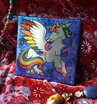 Image 2 of Rainbow Pegasus Magnet