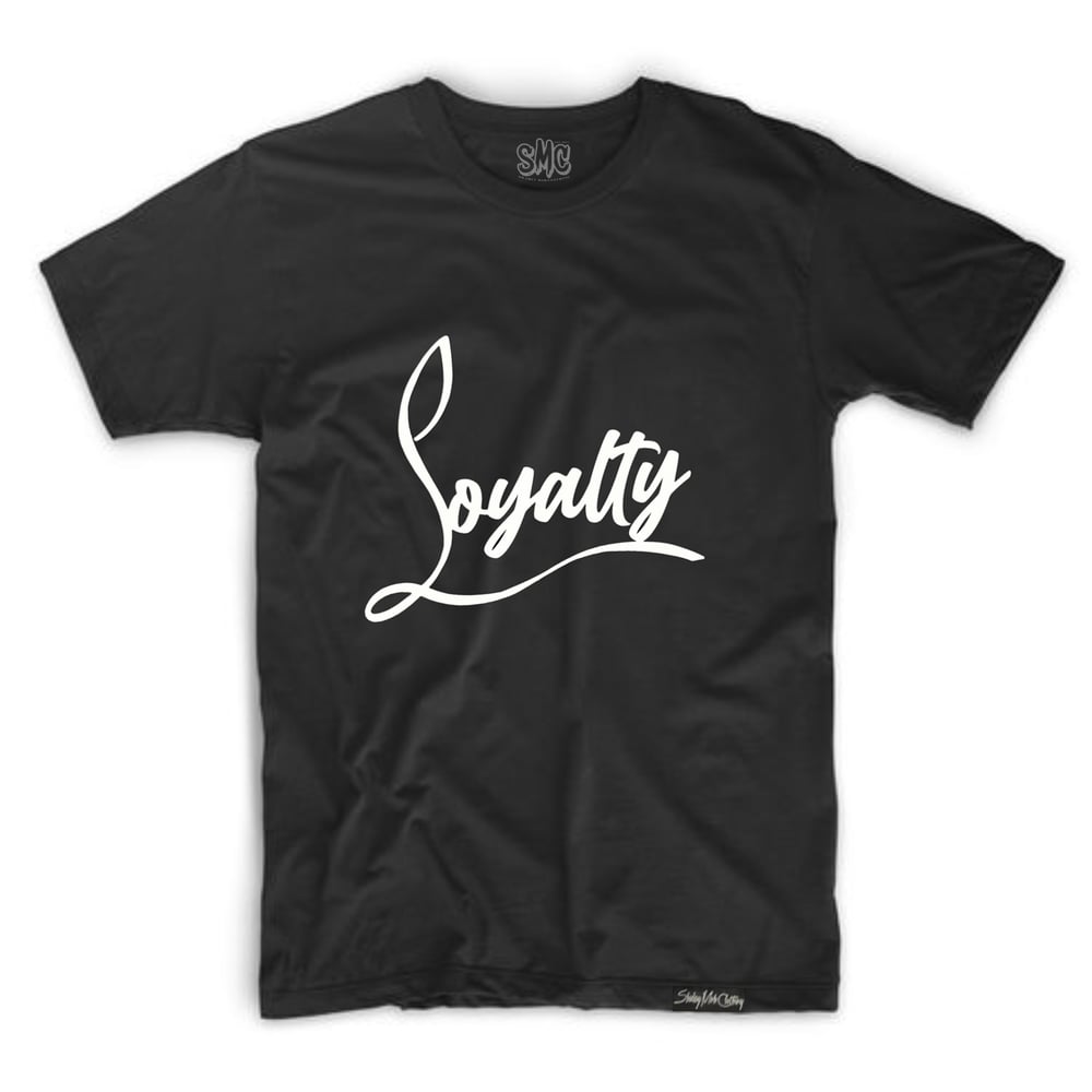 Image of Loyalty shirt (Black/White)