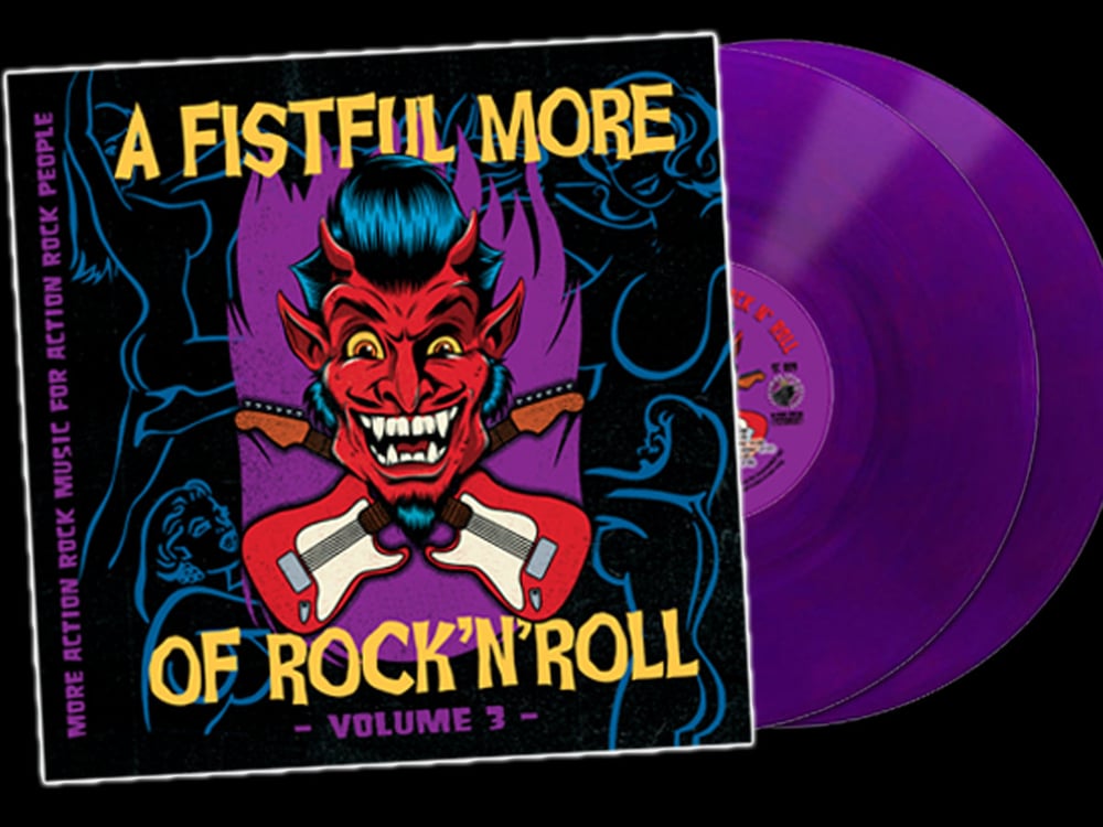 A Fistful More of Rock N Roll, Vol. 3 (Screaming Crow) CD & Double LP 