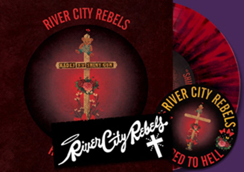 River City Rebels "Headed For Hell" 7" (Screaming Crow) 3 Versions!