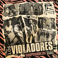 Image of LOS VIOLADORES - "Represion en vivo 1981" LP