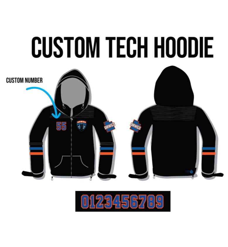 Tech Zip Up (DAWGS PRE-SALE)