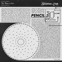 URANIUM CLUB -TWO THINGS AT ONCE 7"