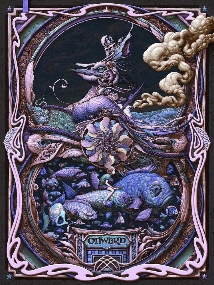 Image of "Onward" limited edition print