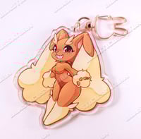 Image 2 of Cutesy Lop - Acrylic Charm