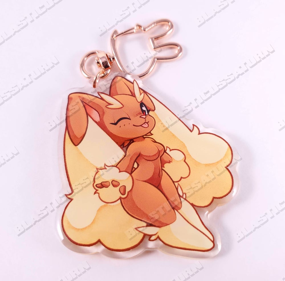 Cutesy Lop - Acrylic Charm