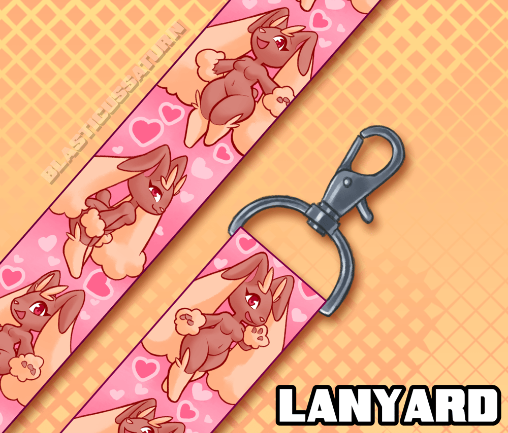 Chibi Lop Bunnies - Lanyard