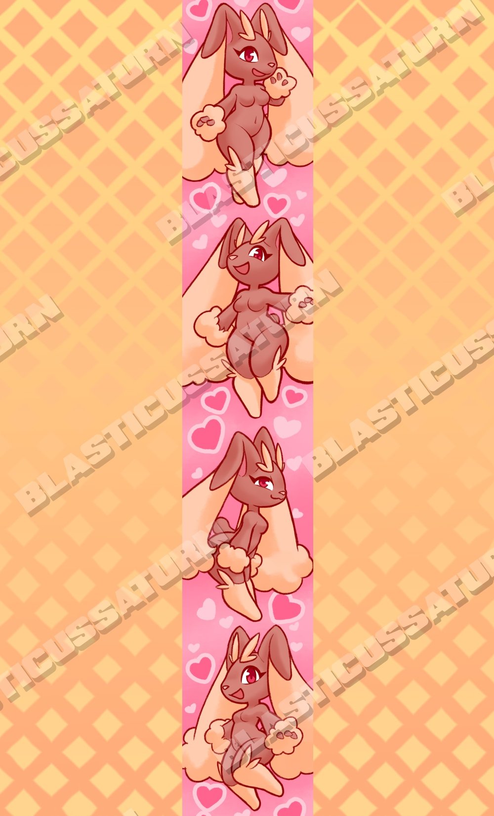 Chibi Lop Bunnies - Lanyard