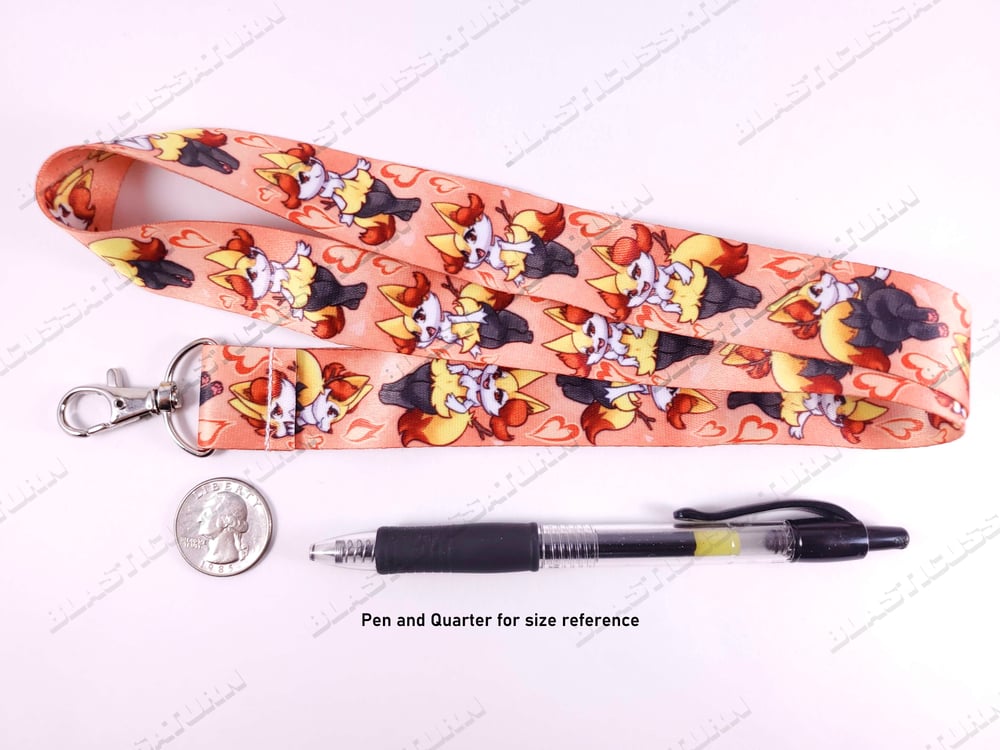 Cute Firephoxes - Lanyard