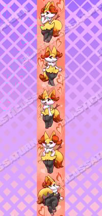 Image 5 of Cute Firephoxes - Lanyard