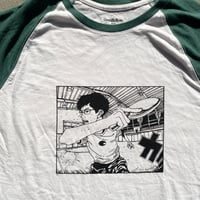 Image 2 of Smile Green Raglan Tee