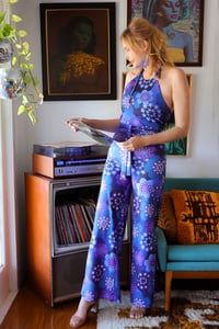 Image 1 of High Neck Jumpsuit In Get Groovy Purple