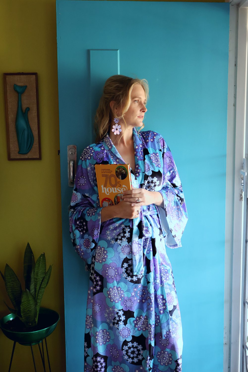 Velvet Dreams Robe In Get Groovy